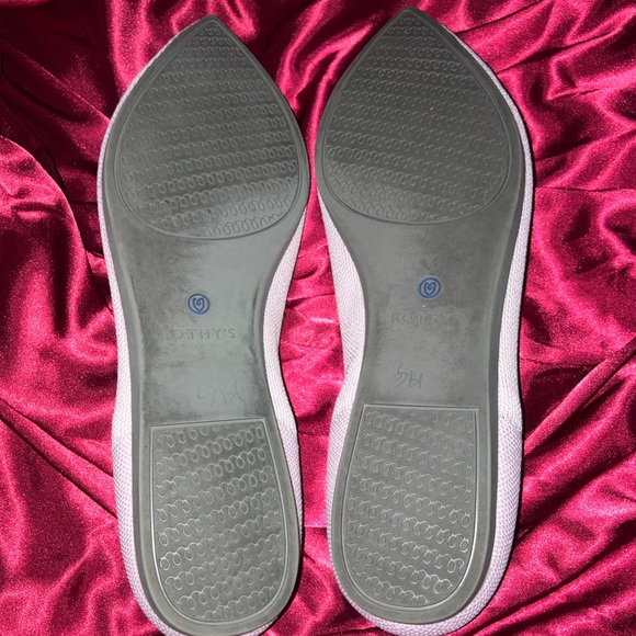 Rothy’s The Point flat light pink 11.5 EUC sustainable shoes clean insoles - Picture 4 of 6